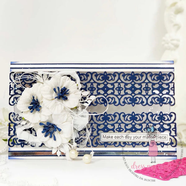 Ornamental Lace - Border Die