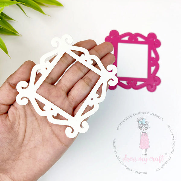 Elegant Rectangle Frame - Basic Designer Dies