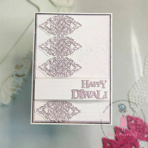 Long Damask Border - Border Die