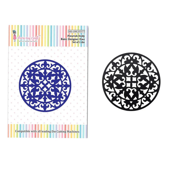 Flourish Doily - Basic Designer Dies
