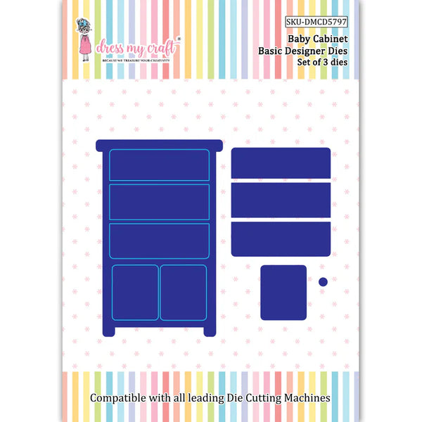 Baby Cabinet - Basic Designer Dies
