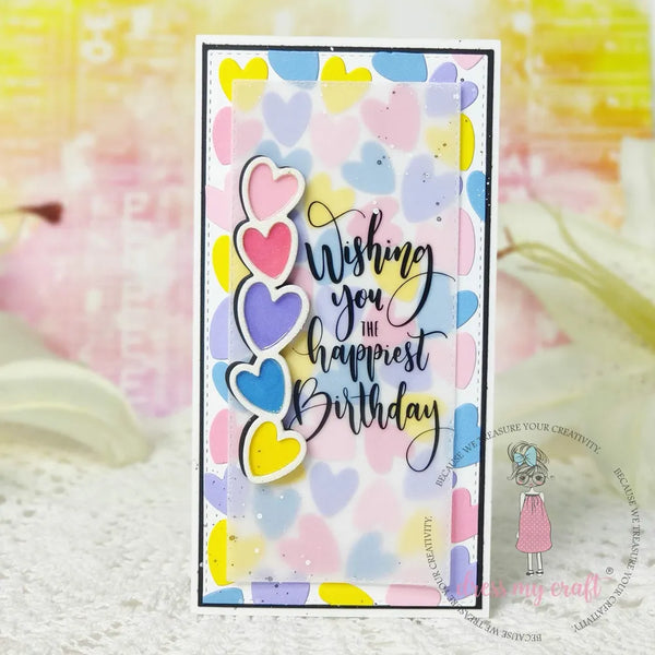 Hearts & Butterflies - Mixed Media Die