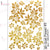 3D Gold - Flower #3 - Transfer Me