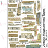 Vintage measurement tapes - Transfer Me