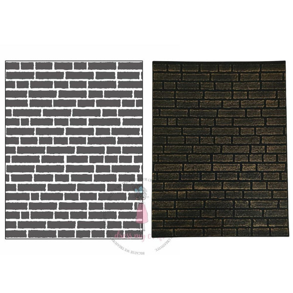 Brick Wall Pattern - Embossing Folder