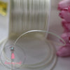 Satin Ribbon Twine - White