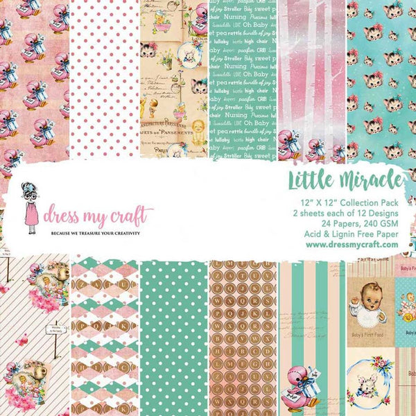 Little Miracle - 12" X 12" Paper Pad