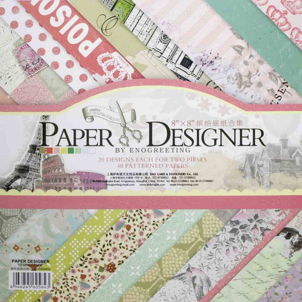 Enogreeting Paper Designer #3 - 8*8 inch