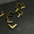 Designer Antique Metal Corner- 12pc/pack