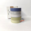 Designer Basic Washi tapes #2 - 5tapes/set