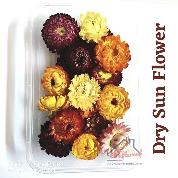 Dry Artificial Sun Flower