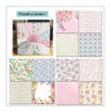Floral Garden Paperpad- 12*12 inch