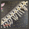 Floral Leave Lace-Cream