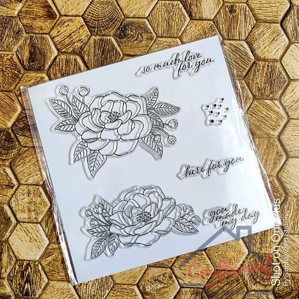 Flower #3 - Clear Stamp
