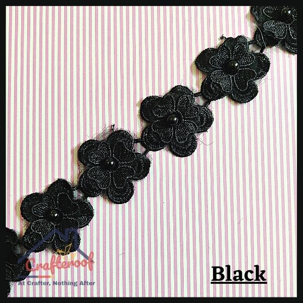 Flower Lace - Black