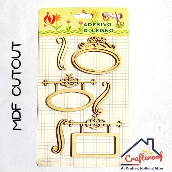 Frames #2 - Mdf Cutout Set