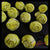 Mehndi Green Peony Flower -20pcs/pack