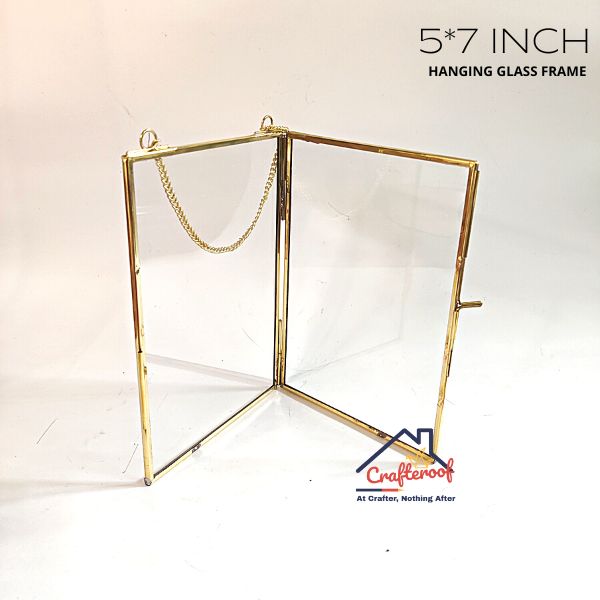 Hanging Glass Frame - 5*7 Inch