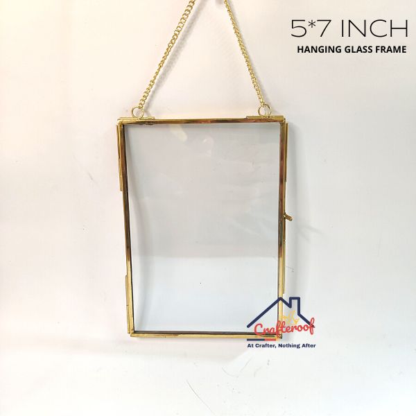 Hanging Glass Frame - 5*7 Inch