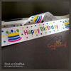 Happy Birthday Ribbon -10yrd/Pack