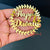 Happy Diwali #1 Golden Acrylic Cutout - 10pcs/pack