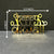 Happy Diwali #13 Golden Acrylic Cutout – 10 pcs/pack