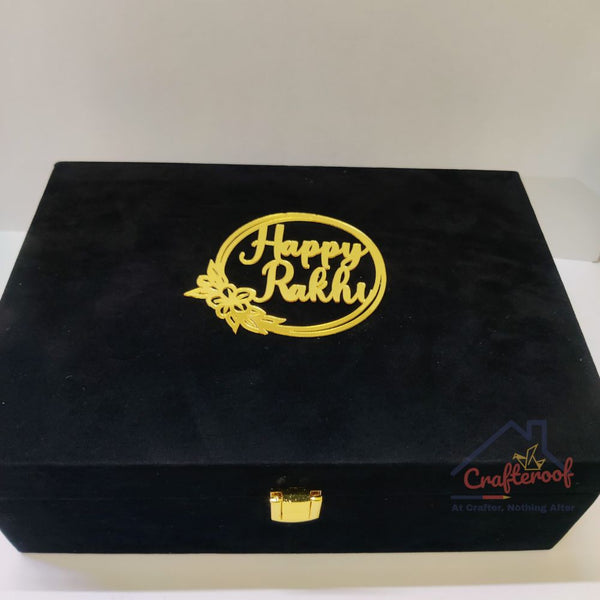 Happy Rakhi Acrylic Cutout - 2pc / pack