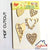 Hearts 6Pcs/Set - Mdf Cutout