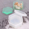 Hexagonal Box Mold - 8 X 8 X 3.8 cm