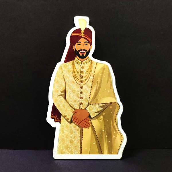 Groom-Printed Cutout