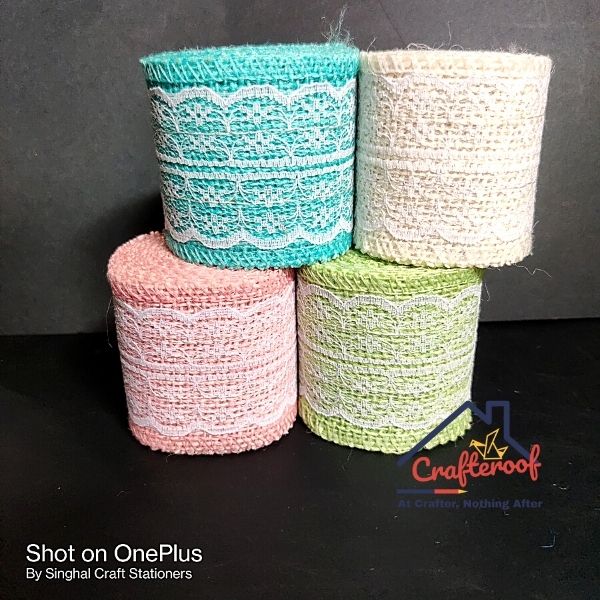 Jute Lace - Pastels Colors