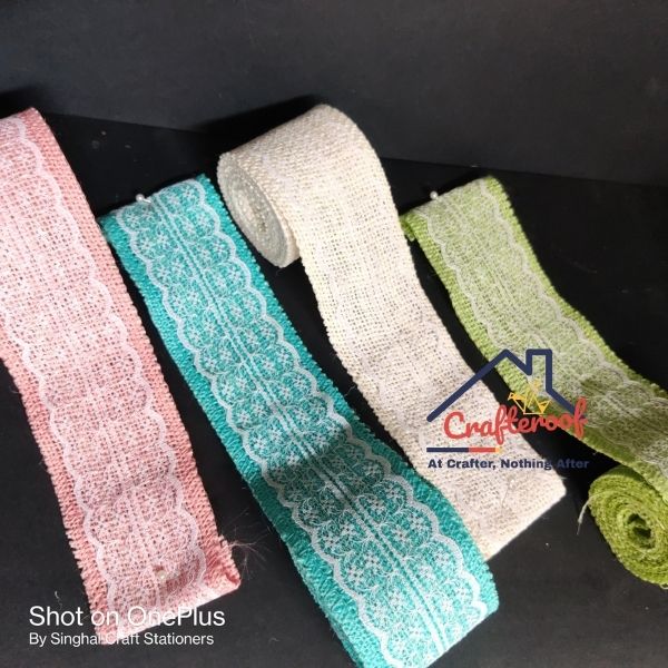 Jute Lace - Pastels Colors