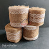 Jute Lace - Random Design 4pcs/pack