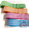 Jute Lace - Vibrant Colors