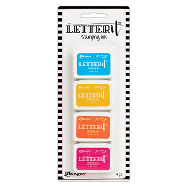 Kit #3 - LETTER IT STAMPING INK SET 4/Pkg