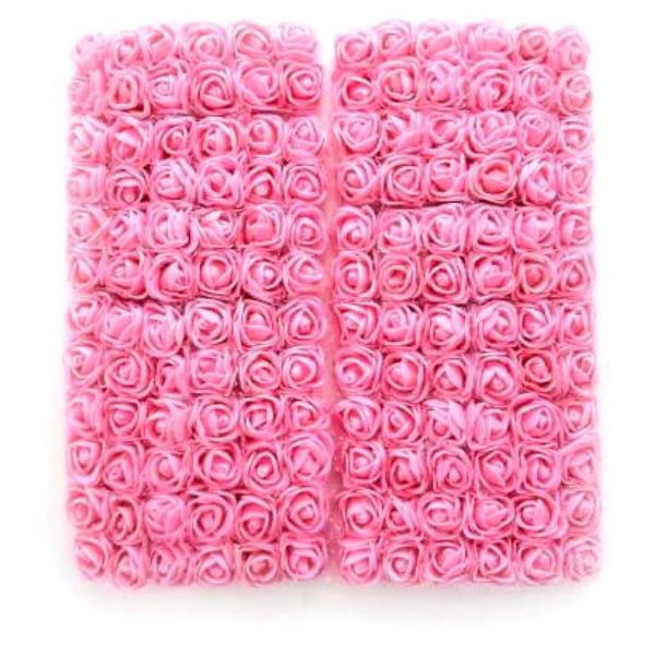 Light Pink Foam Flower-144pc/pack