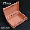 Leather Trunk Box – Peach – 10*7 inch