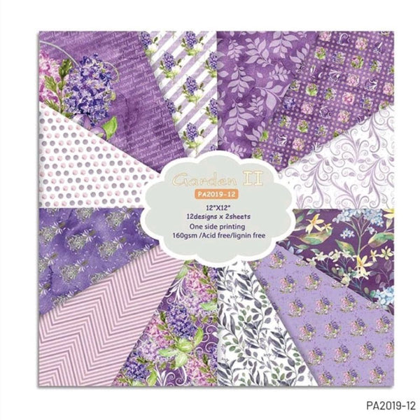 Lilac Garden 2 - 12*12 inch