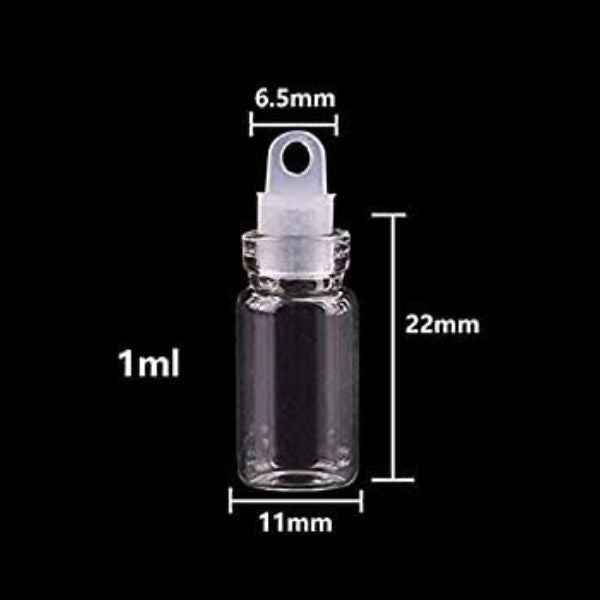Tiny Message Bottles - 10pcs/pack