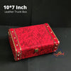 Marble print Red n Black Trunk Box -10*7 inch