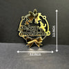 Merry Christmas #6 Golden Acrylic Cutout – 10pcs/pack