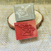 Message Pigeon Wooden Stamp