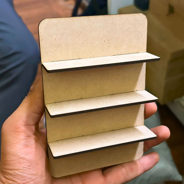 Miniature Rectangle shelf #3 - 5pc/pack