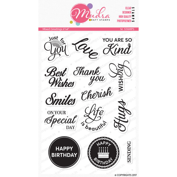Mixed Greetings - Stamps
