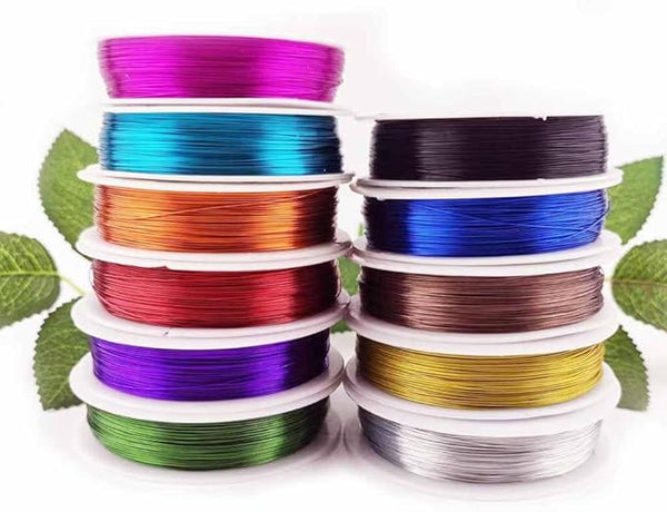 Multicolor Metal Wire 0.3mm - 10 Roll/Pack