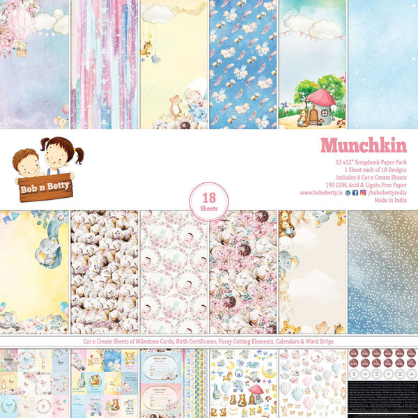Munchkin Paper Pad 12"x12"