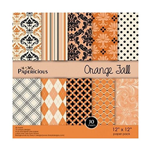 Orange Fall -12*12 Paperpack