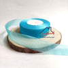 Organza ribbon 1 inch - Sky Blue