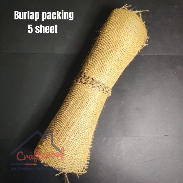 Original Burlap Jute Sheet- 12*18 inch