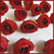 Red Peony Flower -20pcs